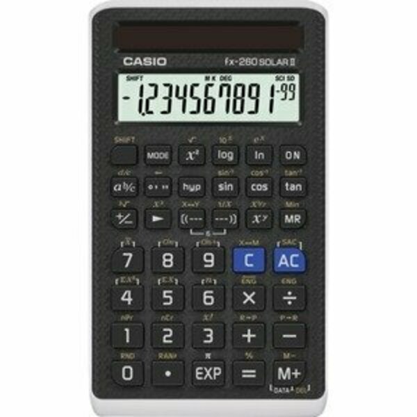 Casio CALCULATOR, SCIENTIFIC CSOFX260SOLARII